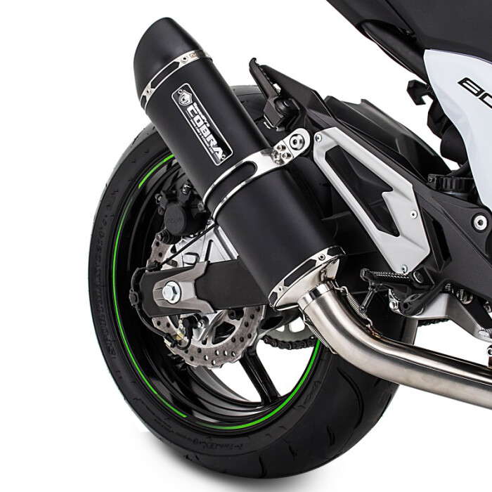 SPEEDPRO COBRA SC3 Black Series Supershort Slip-on Road Legal/EEC/ABE  homologated Kawasaki Ninja ZX-10R