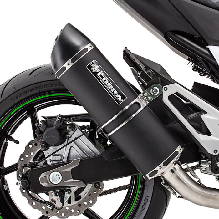 SPEEDPRO COBRA SC3 Black Series Supershort Slip-on Road Legal/EEC/ABE  homologated Kawasaki Ninja ZX-10R