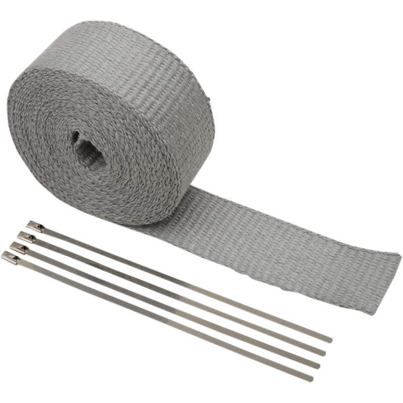 Hitzeschutzband Kit Metallic 51 mm x 7,6 m (2 x 25') mit silbernen K